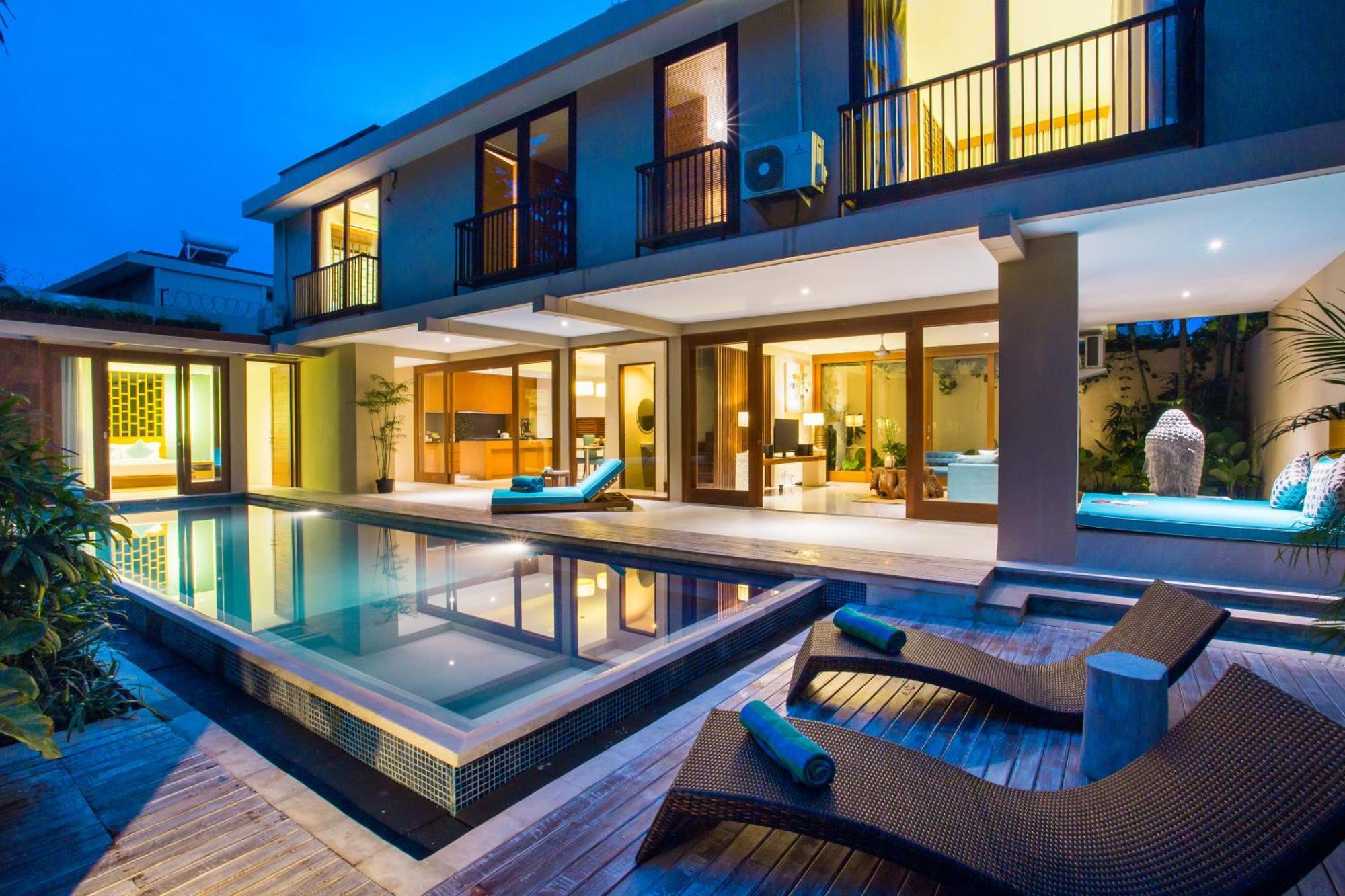 Maca Villas And Residence Umalas Seminyak Exterior foto