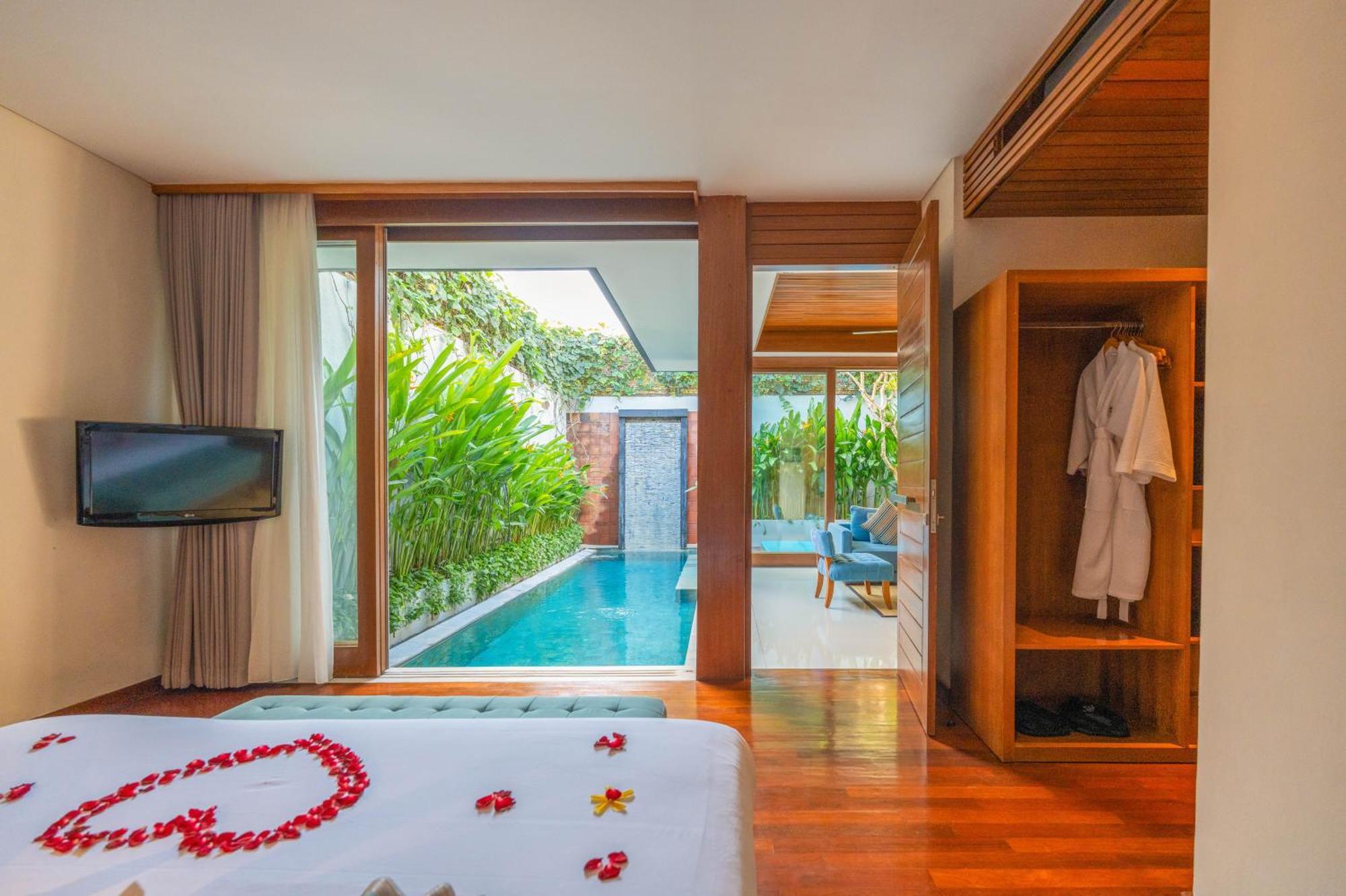 Maca Villas And Residence Umalas Seminyak Exterior foto