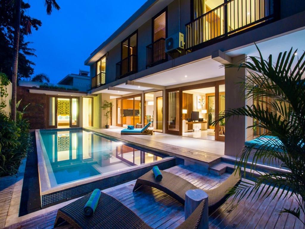 Maca Villas And Residence Umalas Seminyak Exterior foto