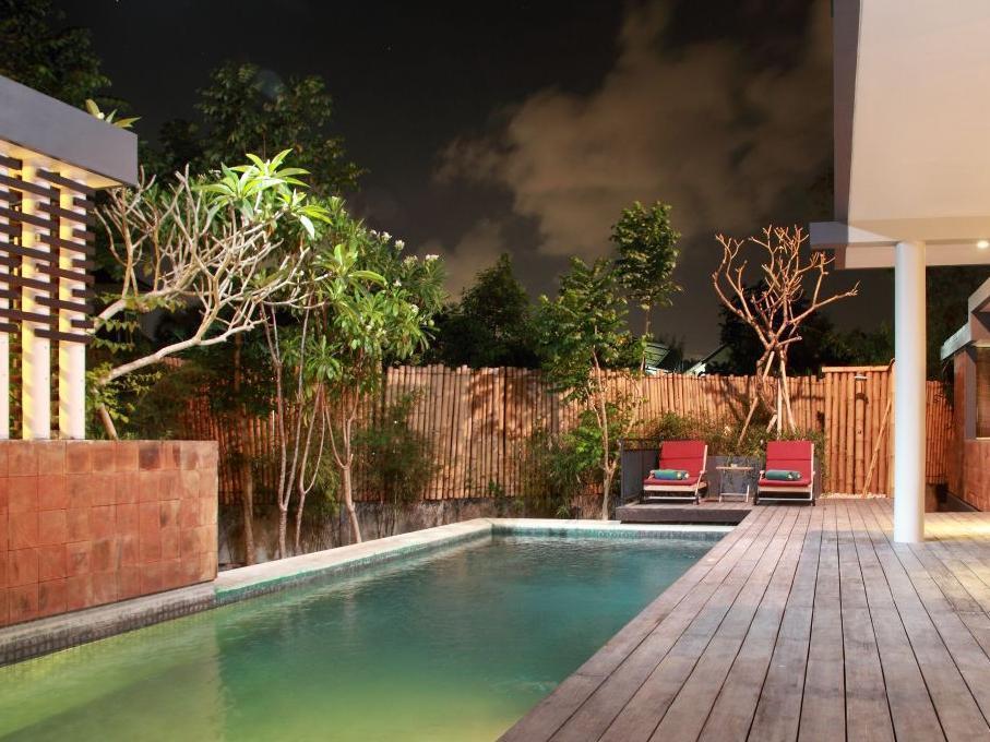 Maca Villas And Residence Umalas Seminyak Exterior foto
